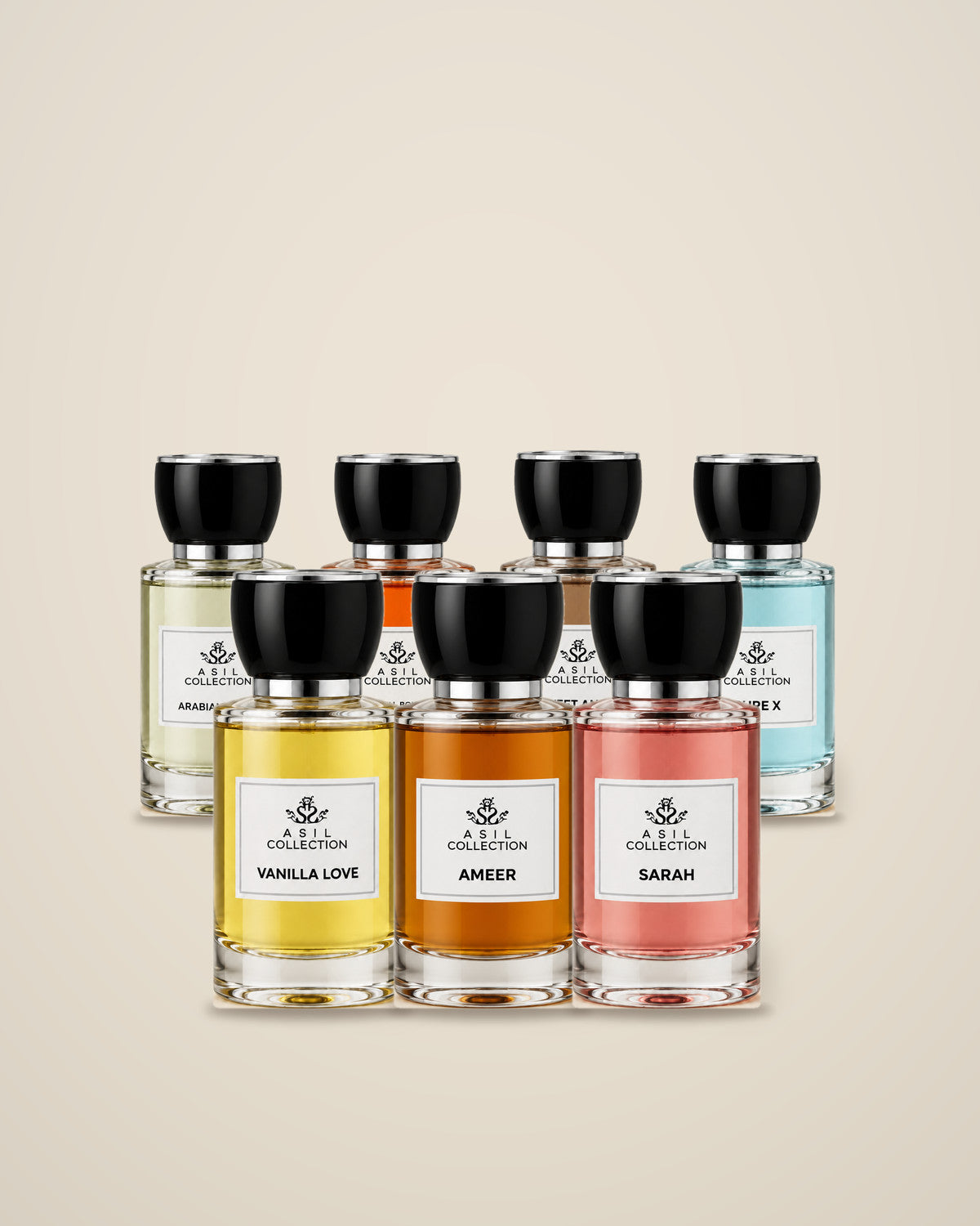 Les 7 eaux de parfum de 50 ml